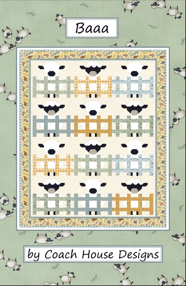 Baaa Downloadable PDF Quilt Pattern (Pre-Order)