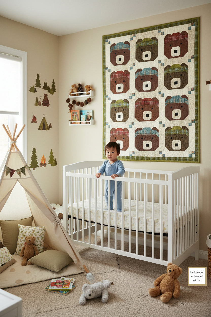 Baby Bear Downloadable PDF Quilt Pattern