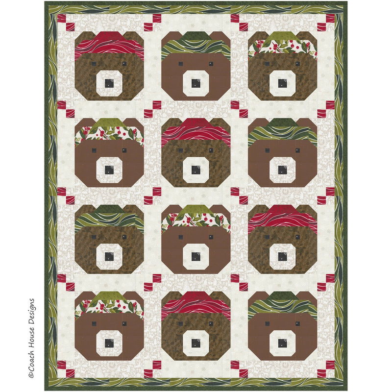 Baby Bear Downloadable PDF Quilt Pattern