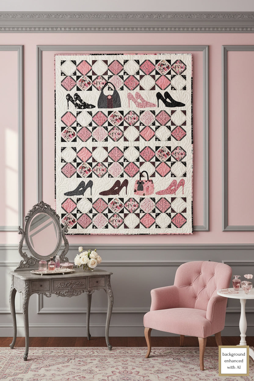 Barbie Style Downloadable PDF Quilt Pattern