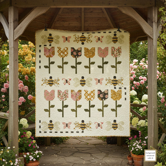 Bees at Work Quilt Pattern (Pre-Order)