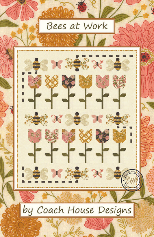 Bees at Work Downloadable PDF Quilt Pattern (Pre-Order)