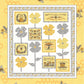 Bees in the Garden Downloadable PDF Quilt Pattern
