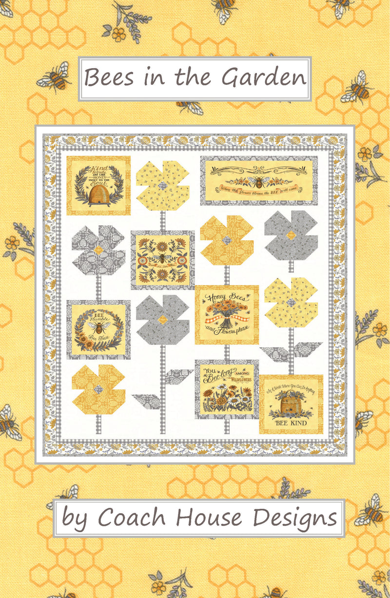Bees in the Garden Quilt Pattern