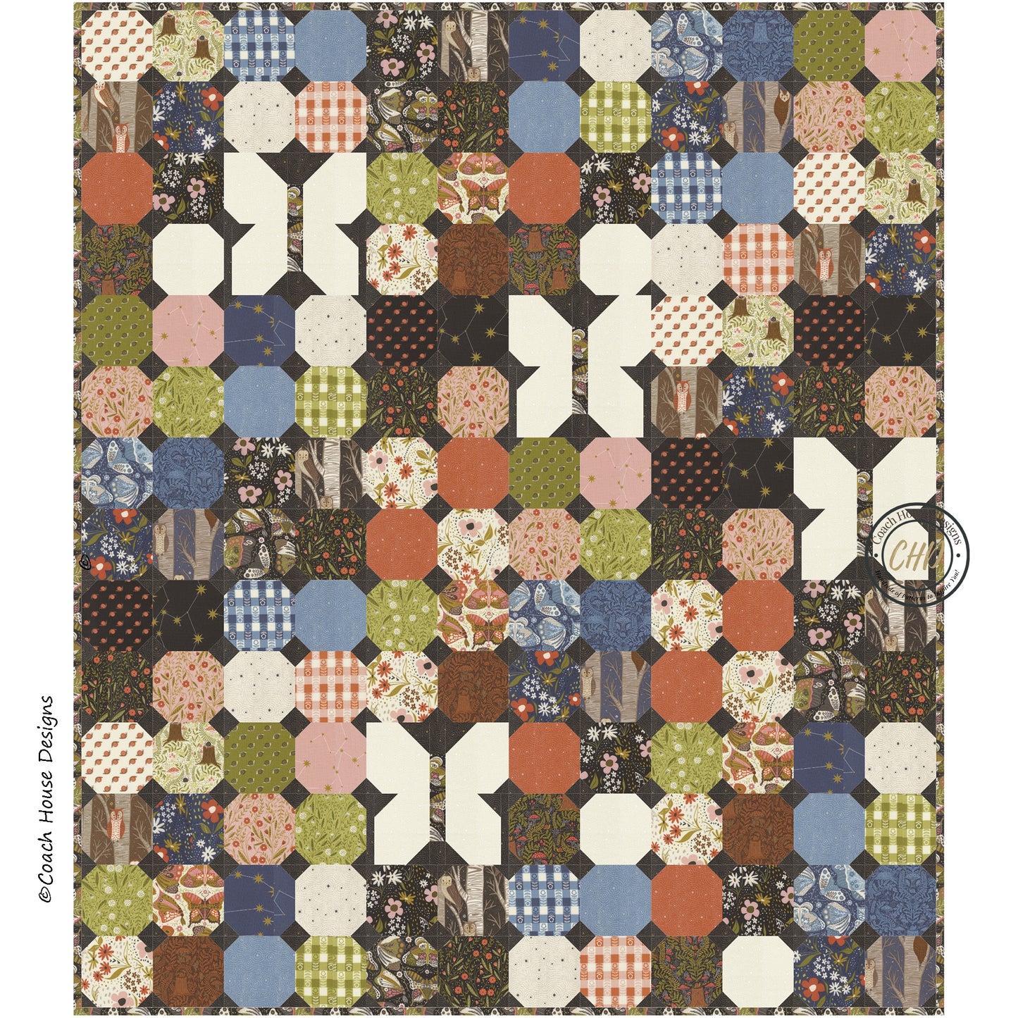 Boho Butterfly Downloadable PDF Quilt Pattern