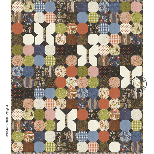 Boho Butterfly Downloadable PDF Quilt Pattern