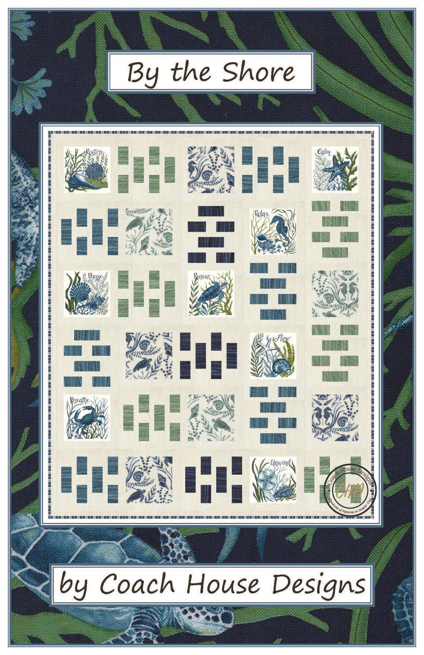 By the Shore Downloadable PDF Lap Quilt Pattern (Pre-Order)