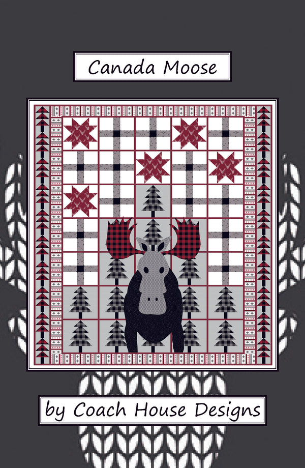 Canada Moose Downloadable PDF Quilt Pattern (Pre-Order)