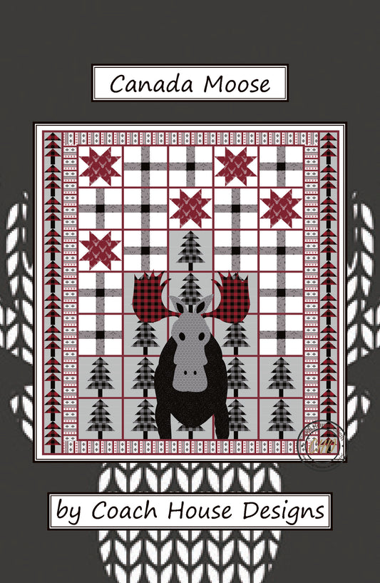 Canada Moose Downloadable PDF Quilt Pattern