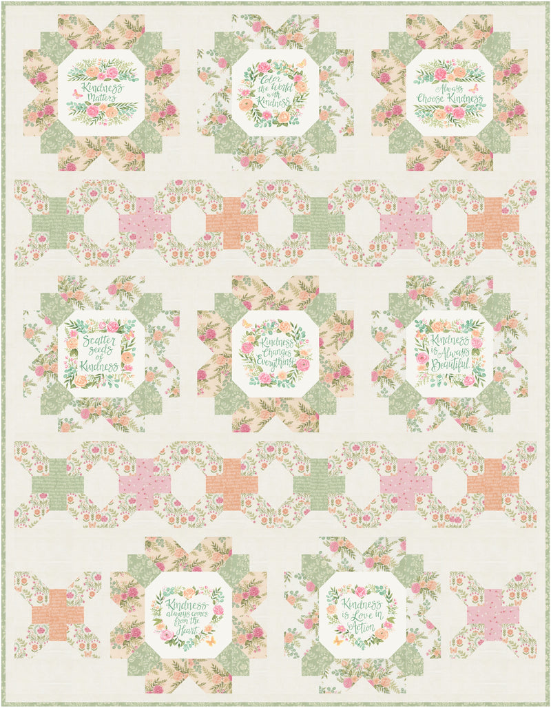 Choose Kindness Quilt Pattern (Pre-Order)