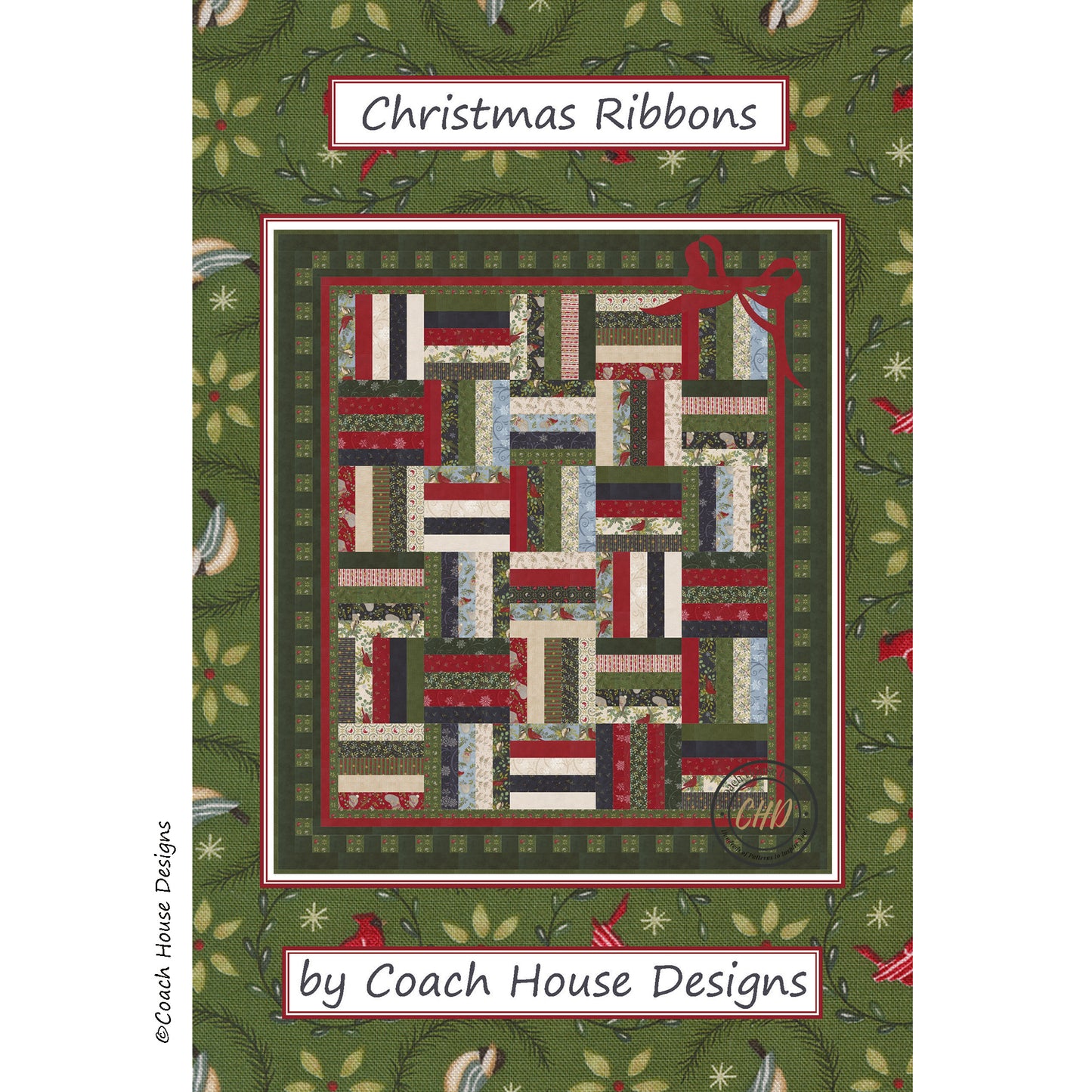 Christmas Ribbons Quilt Pattern