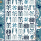 Cool Blue Christmas Quilt Pattern