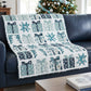 Cool Blue Christmas Quilt Pattern