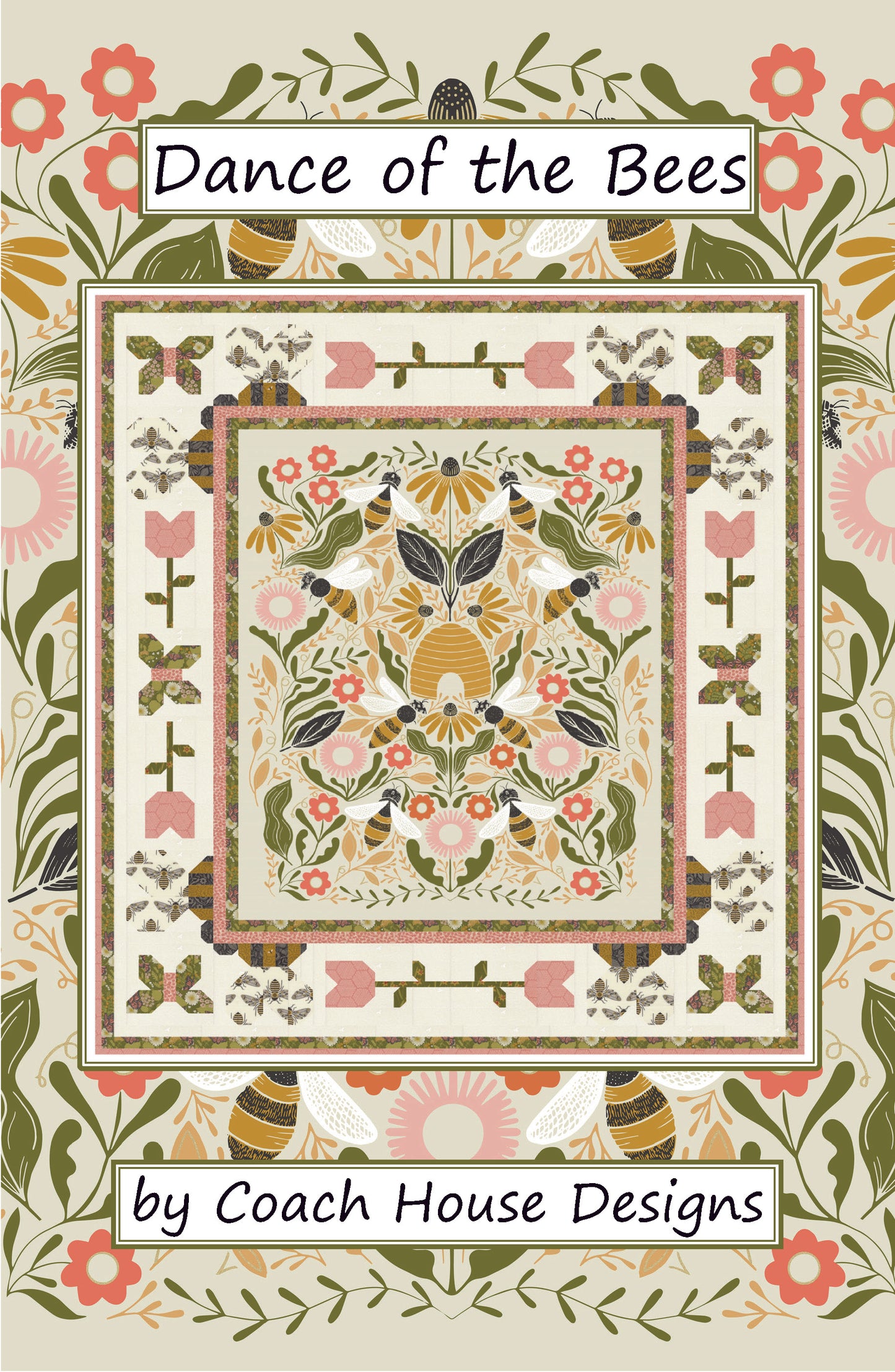 Dance of the Bees Downloadable PDF Quilt Pattern