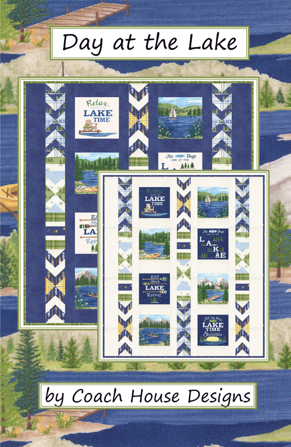 Day at the Lake Downloadable PDF Quilt Pattern