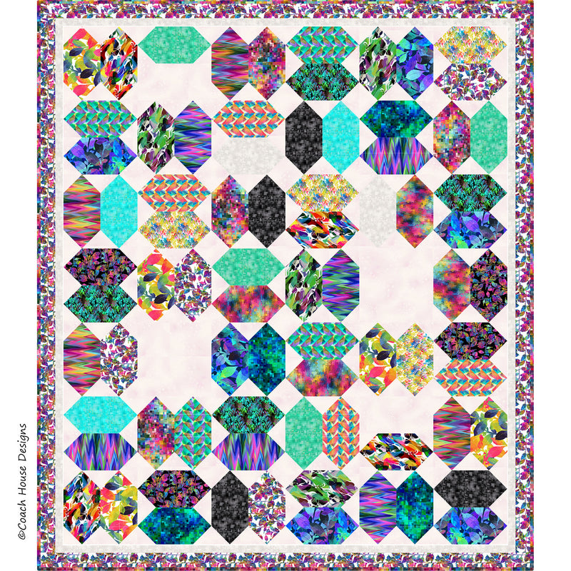Divine Confetti Downloadable PDF Quilt Pattern