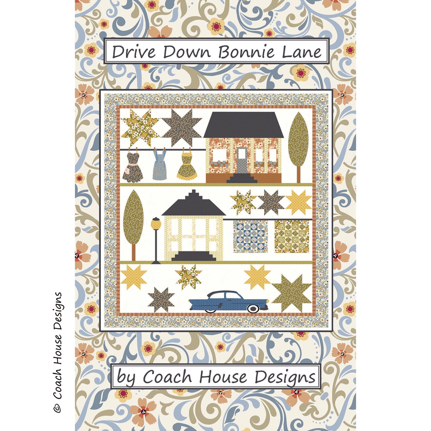 Drive Down Bonnie Lane Quilt Pattern