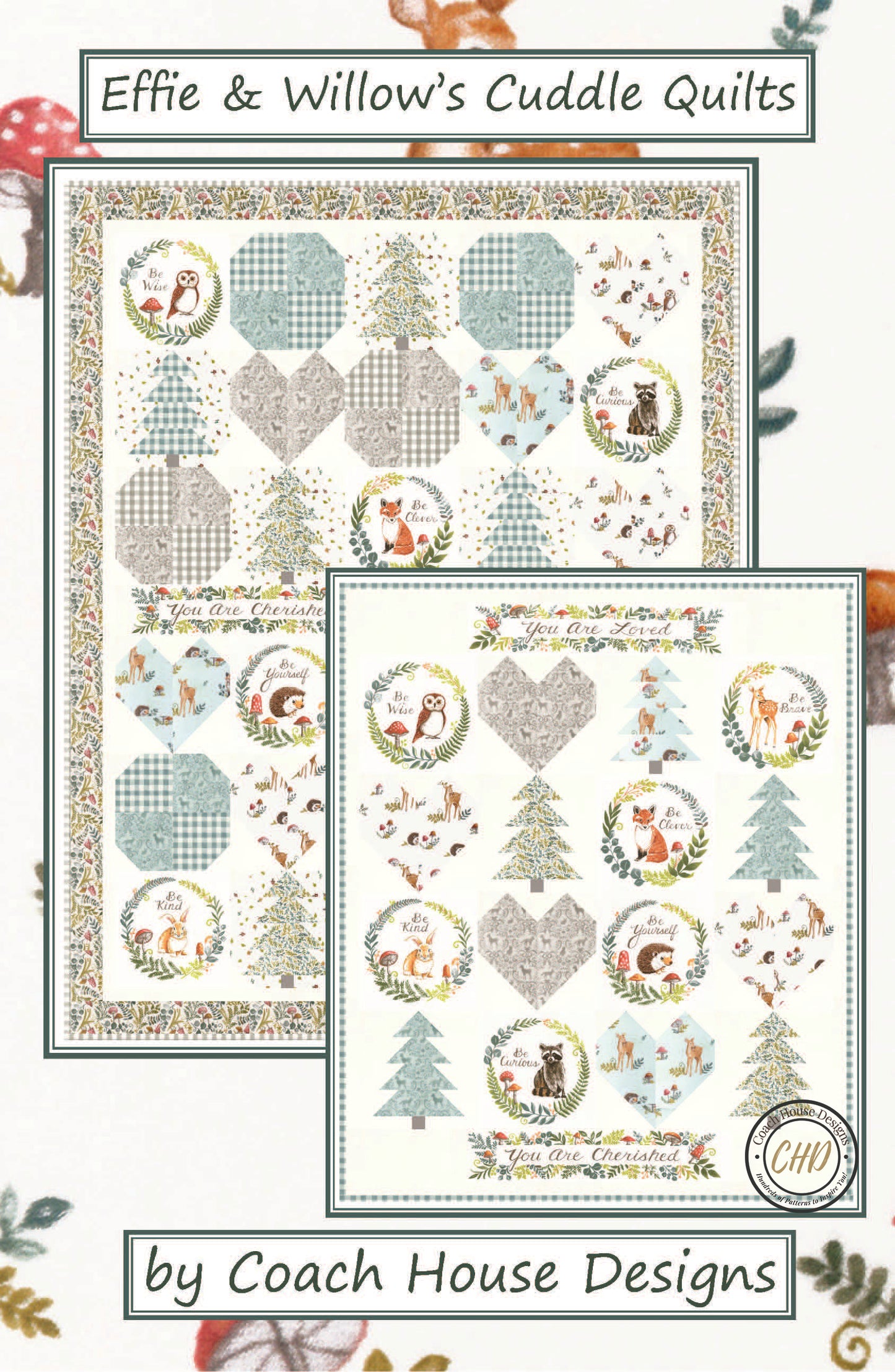 Effie and Willow's Downloadable PDF Cuddle Quilts Pattern