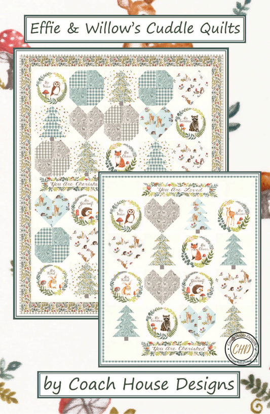 Effie and Willow's Downloadable PDF Cuddle Quilts Pattern