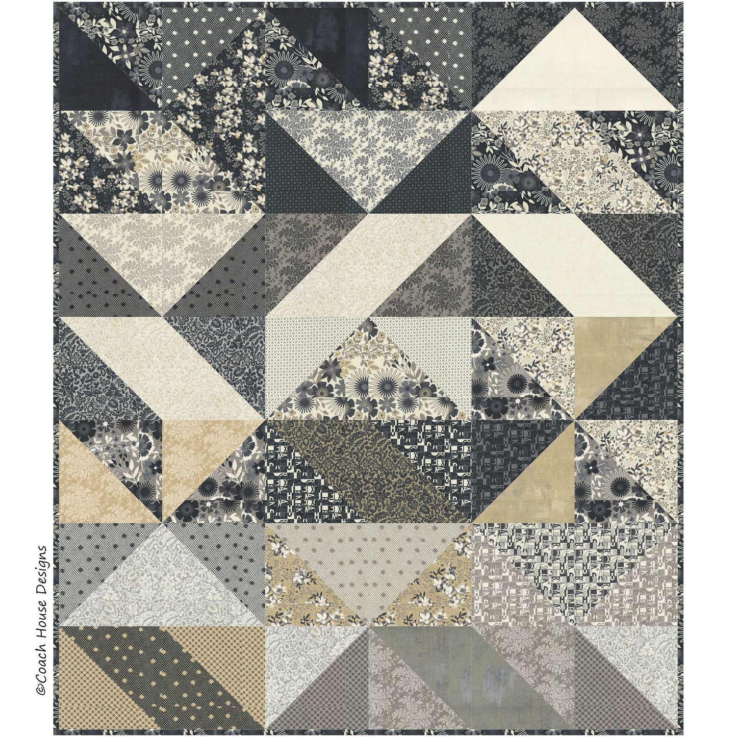 Fall Awakening Downloadable PDF Quilt Pattern