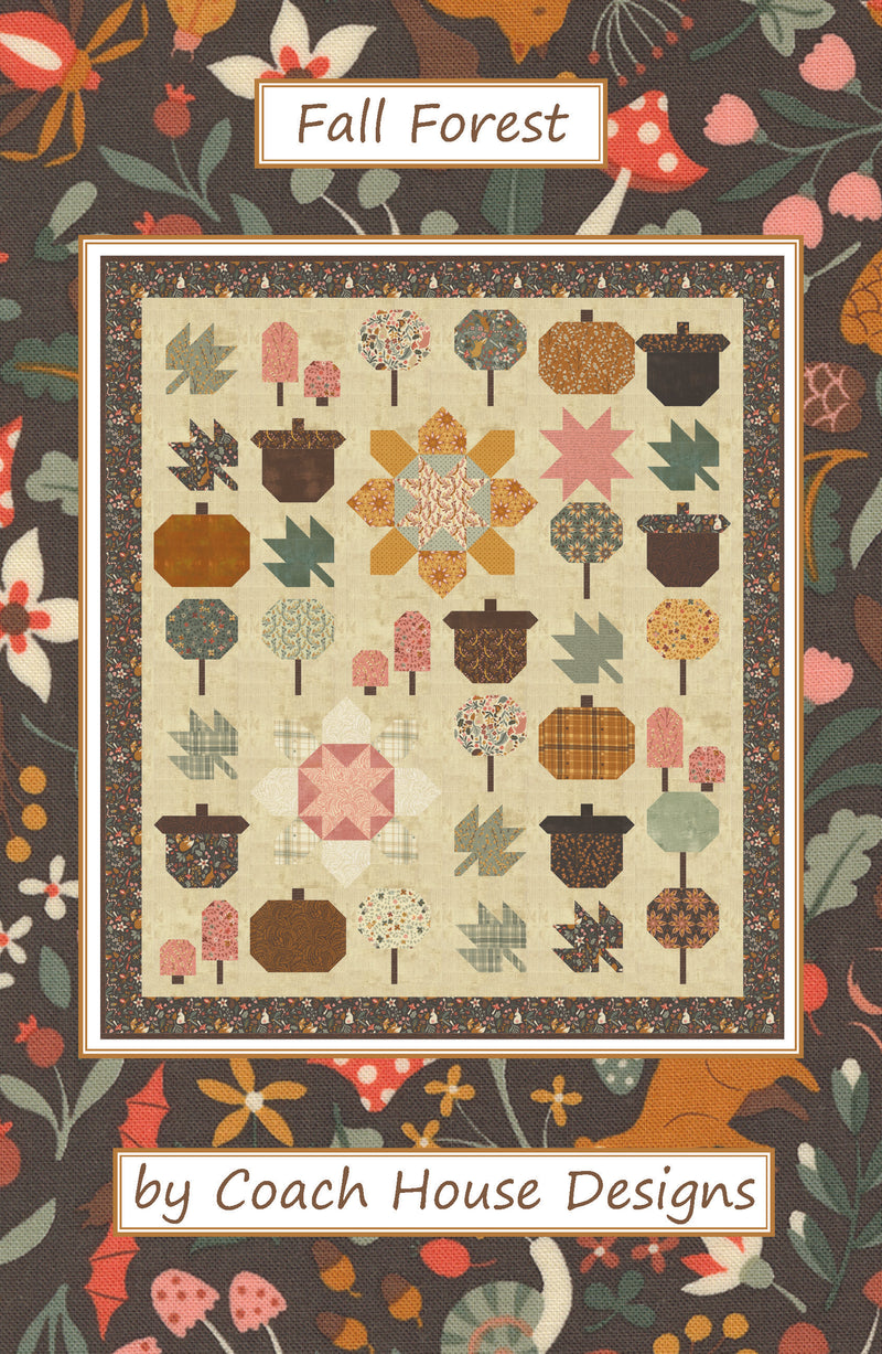 Fall Forest Downloadable PDF Quilt Pattern (Pre-Order)