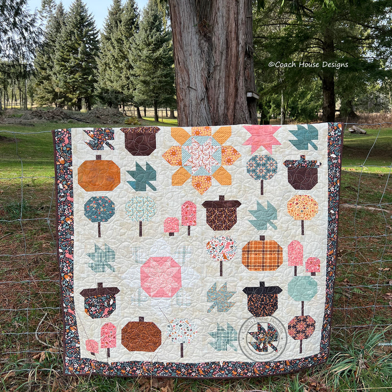 Fall Forest Downloadable PDF Quilt Pattern