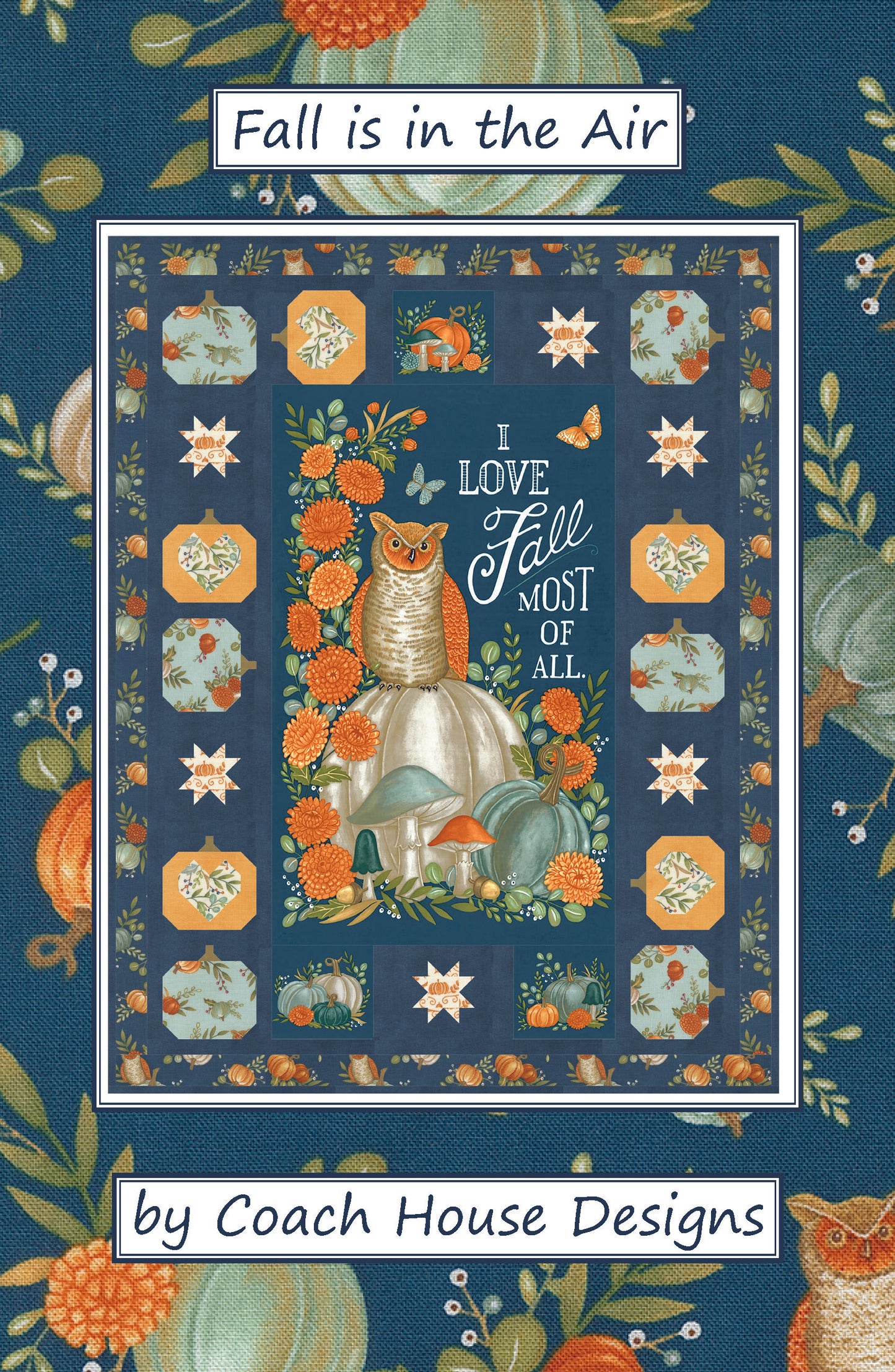 Fall is in the Air Downloadable PDF Quilt Pattern