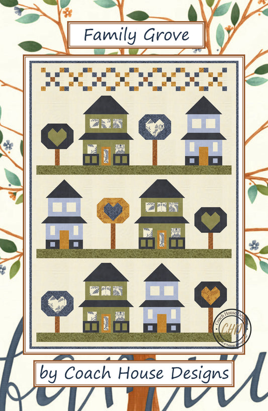 Family Grove Downloadable PDF Quilt Pattern