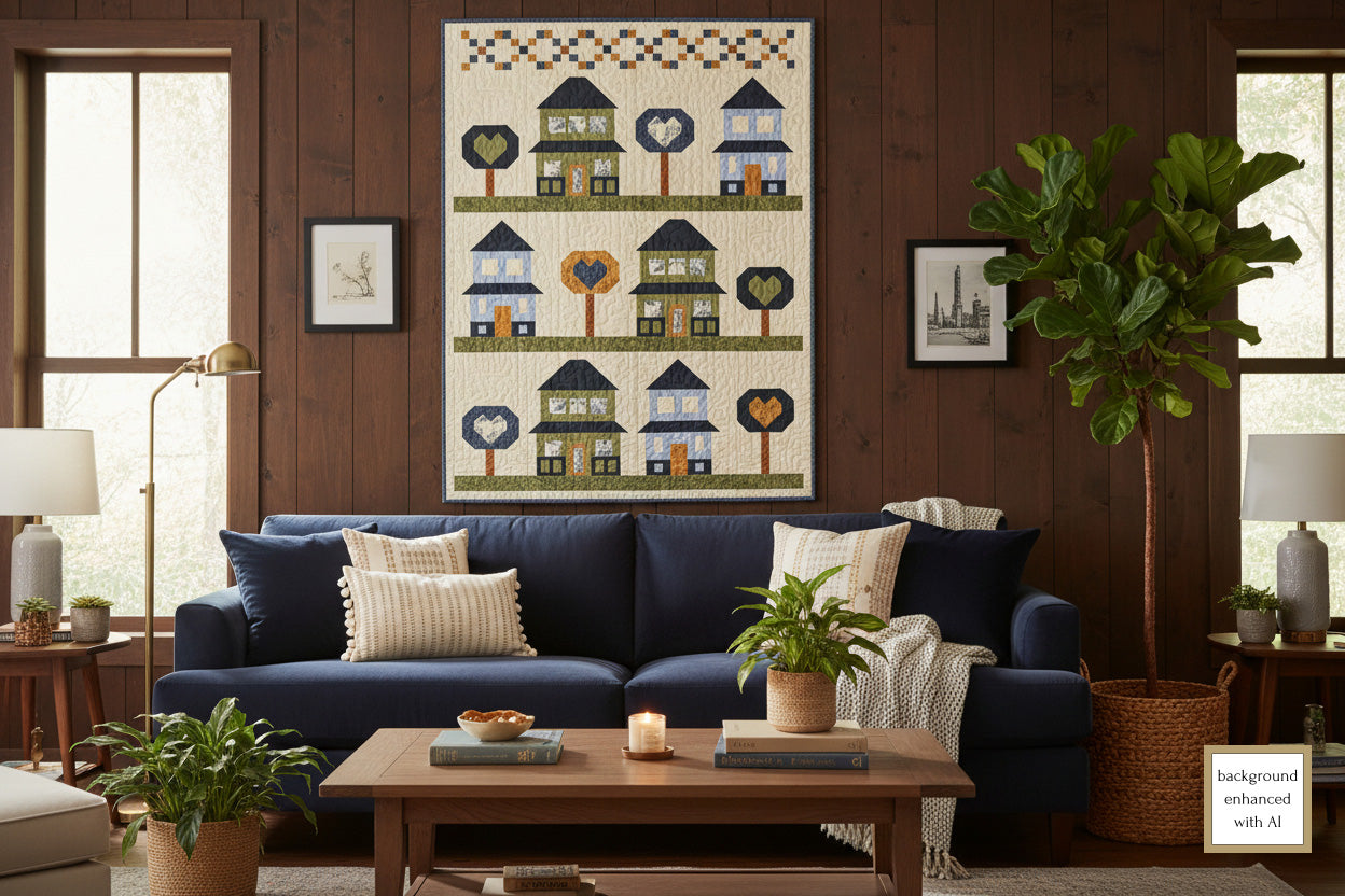 Family Grove Downloadable PDF Quilt Pattern