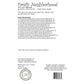 Family Neighborhood Downloadable PDF Quilt Pattern