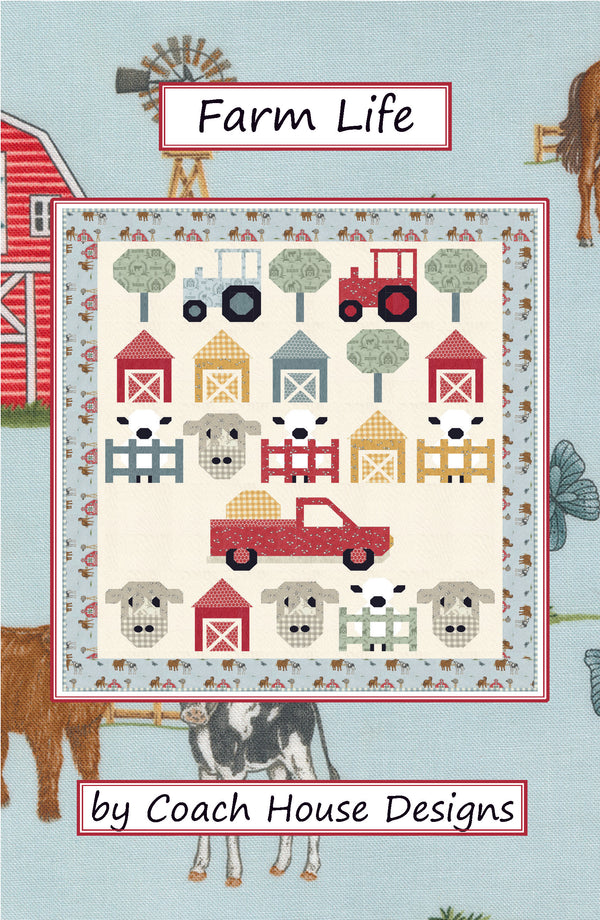 Farm Life Downloadable PDF Quilt Pattern