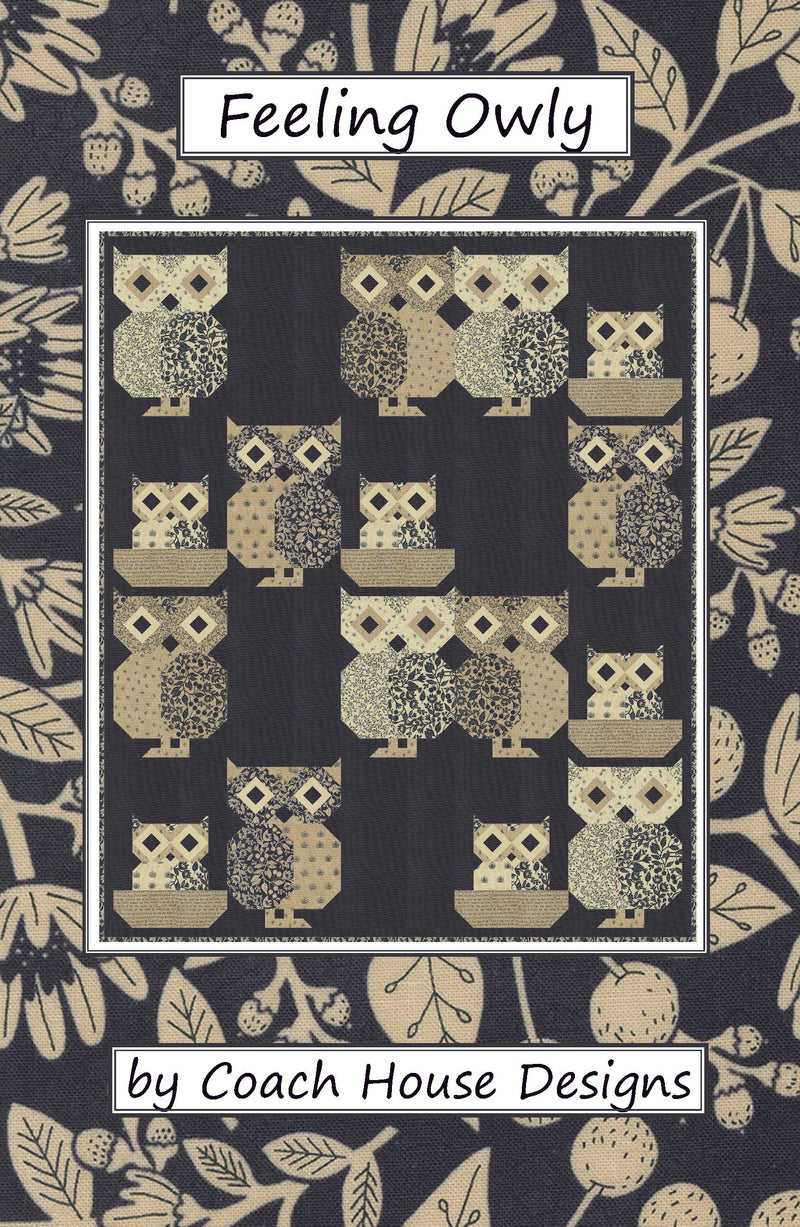 Feeling Owly Downloadable PDF Quilt Pattern (Pre-Order)