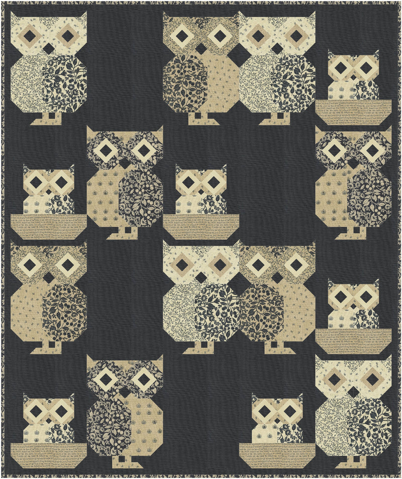 Feeling Owly Downloadable PDF Quilt Pattern (Pre-Order)