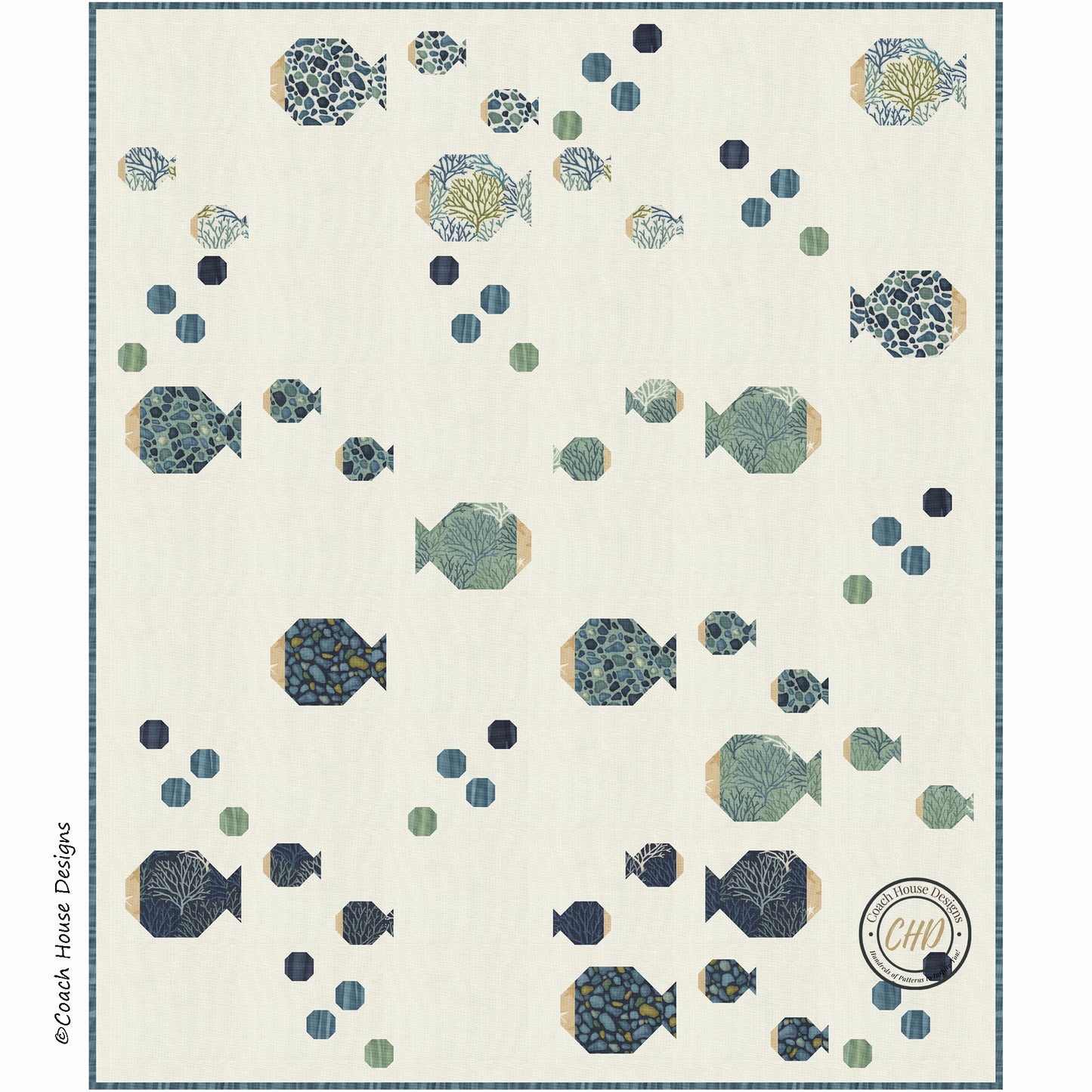 Fishies Lap Quilt Pattern (Pre-Order)