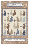 Forest Bunnies Downloadable PDF Quilt Pattern