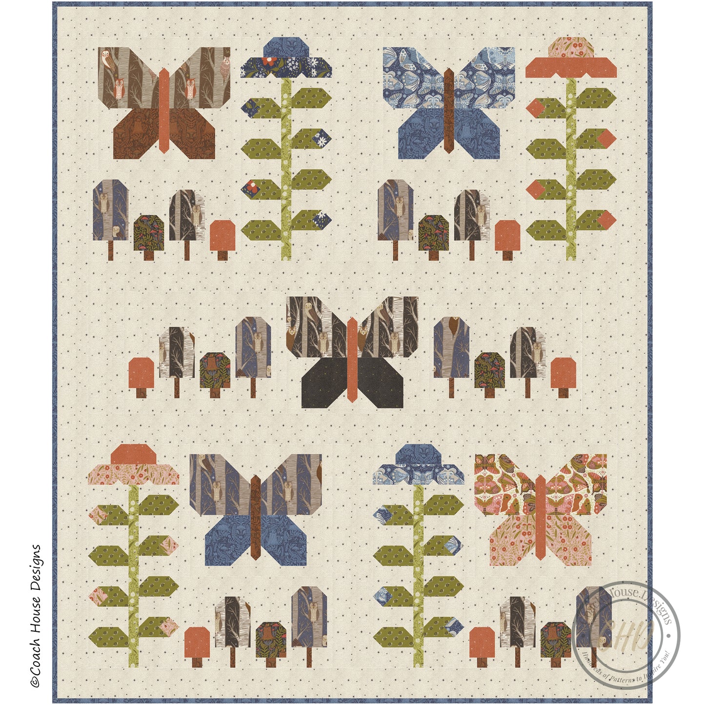 Forest Garden Quilt Pattern