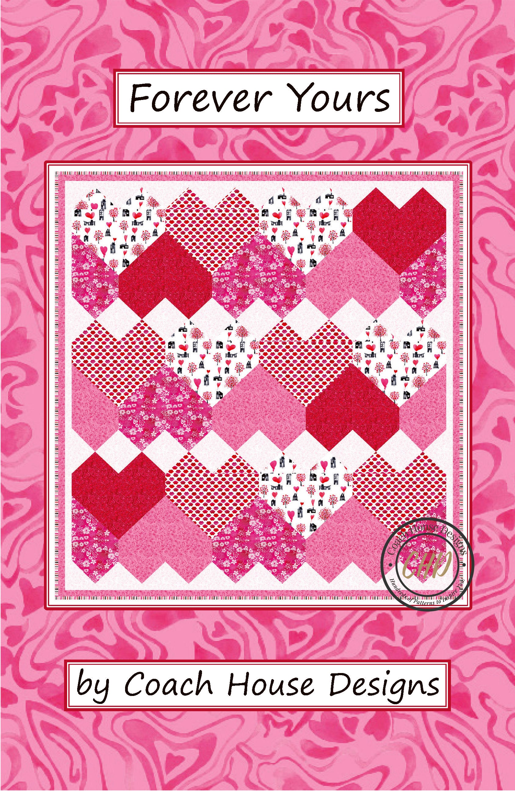 Forever Yours Downloadable PDF Quilt Pattern – Coach House Designs Canada
