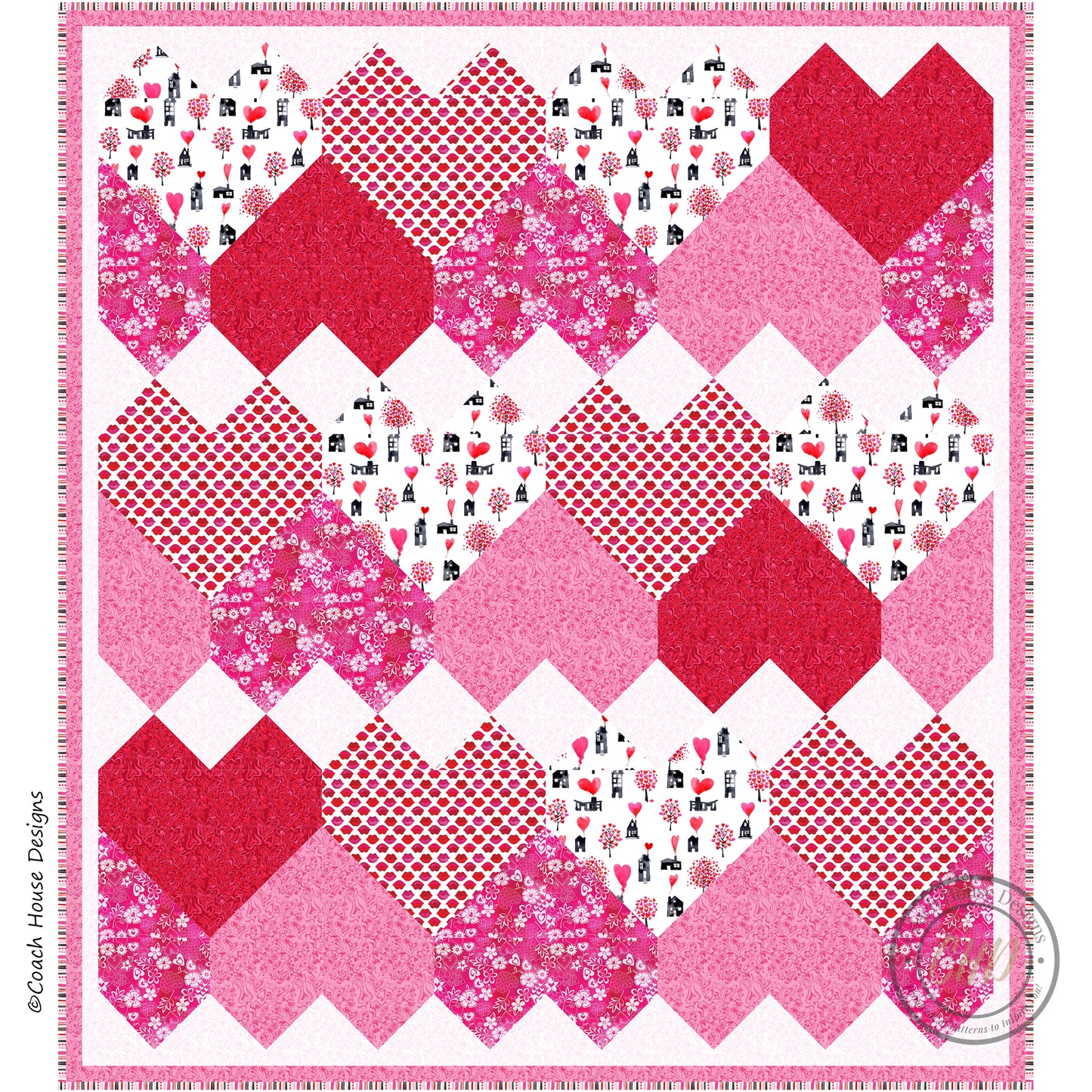Forever Yours Downloadable PDF Quilt Pattern