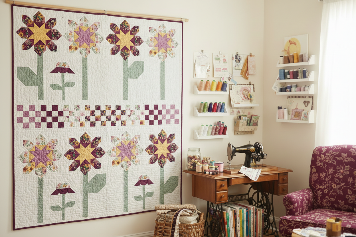 Gigi's Garden Downloadable PDF Quilt Pattern
