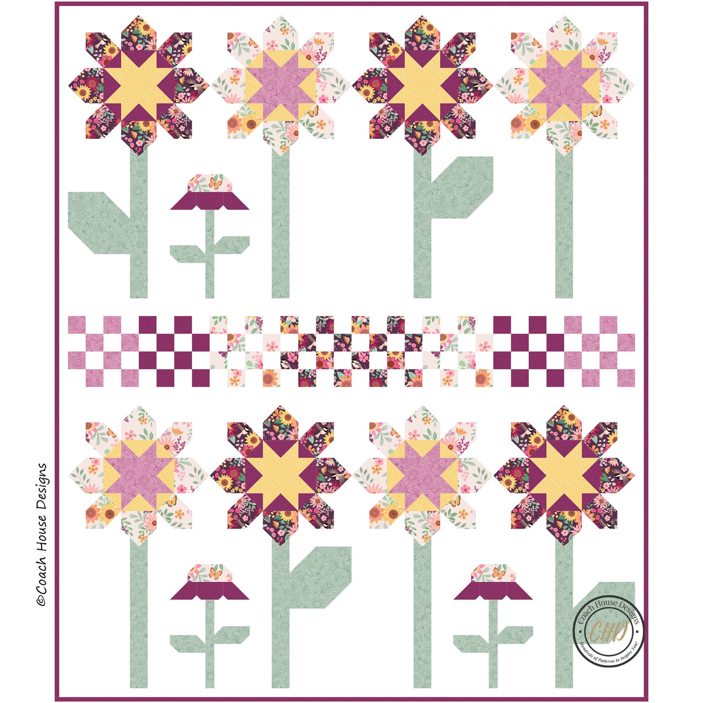 Gigi's Garden Downloadable PDF Quilt Pattern