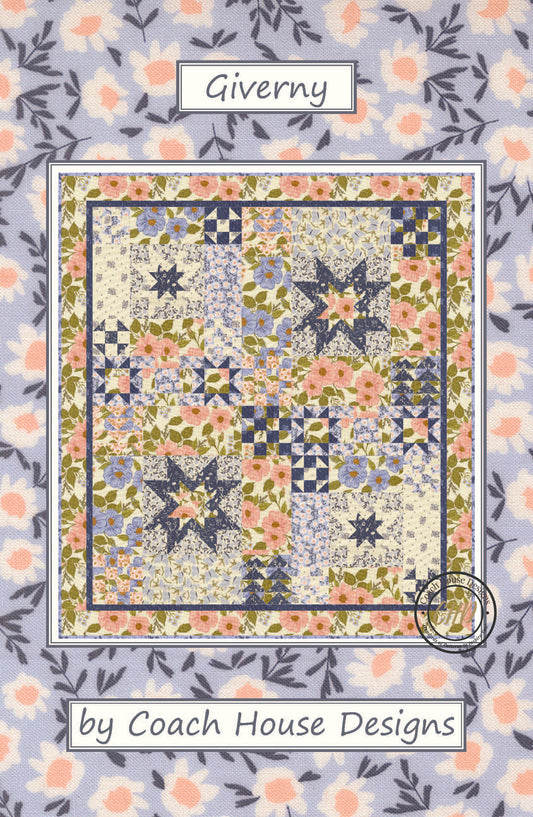 Giverny Quilt Downloadable PDF Pattern (Pre-Order)