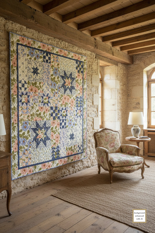 Giverny Quilt Downloadable PDF Pattern (Pre-Order)