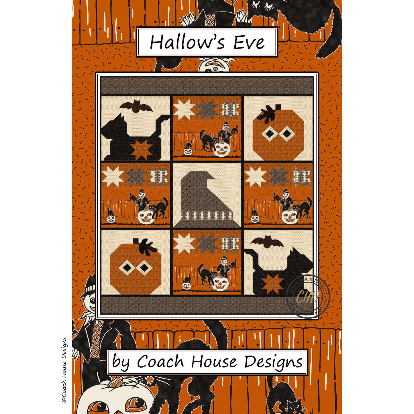 Hallow's Eve Quilt Pattern (Pre-Order)