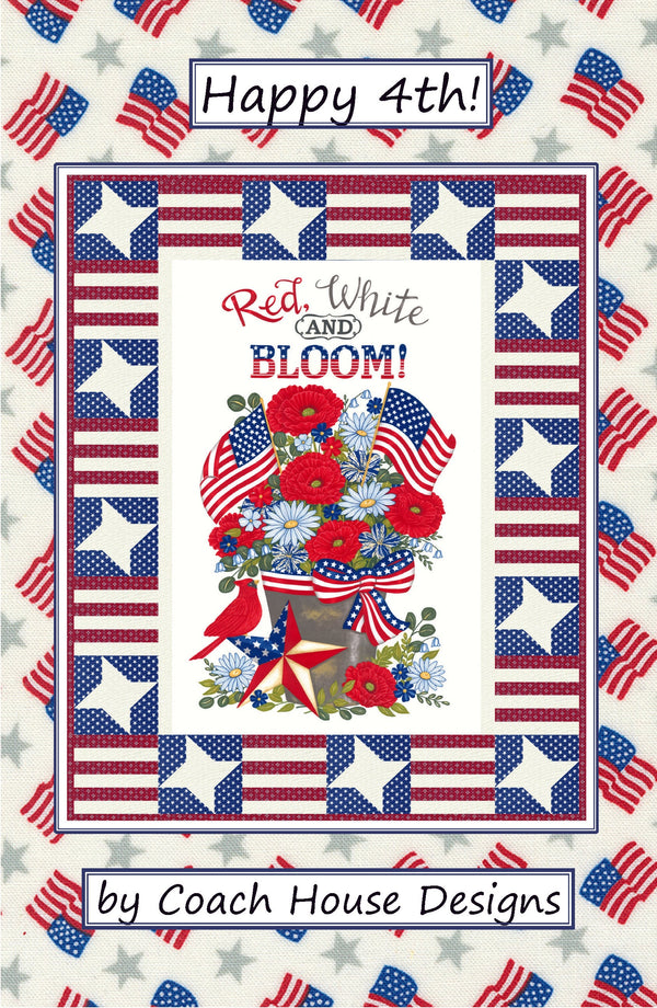 Happy 4th! Downloadable PDF Quilt Pattern (Pre-Order)