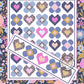 Hearts & Flowers Lap Quilt and Table Runner Pattern