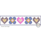Hearts & Flowers Lap Quilt and Table Runner Pattern Downloadable PDF Pattern