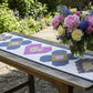 Hearts & Flowers Lap Quilt and Table Runner Pattern Downloadable PDF Pattern