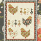 Hen Hen Goose Downloadable PDF Quilt Pattern