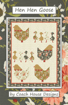 Hen Hen Goose Downloadable PDF Quilt Pattern (Pre-Order)