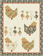 Hen Hen Goose Downloadable PDF Quilt Pattern (Pre-Order)